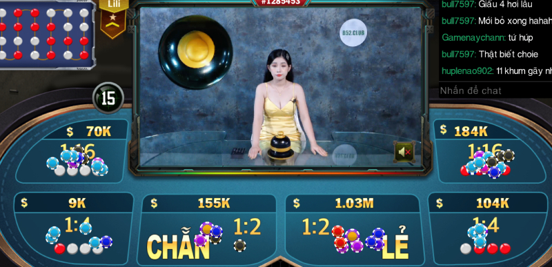 xoc dia table game